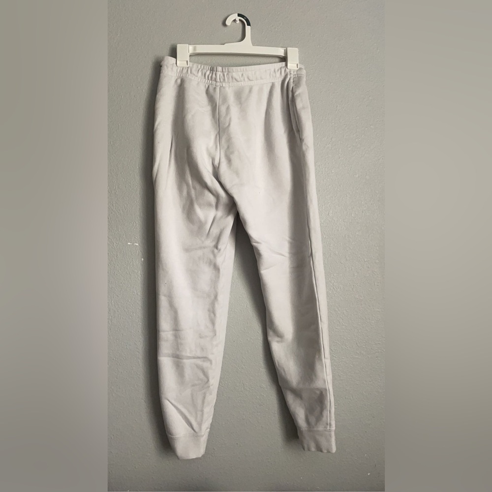 White Nike sweats